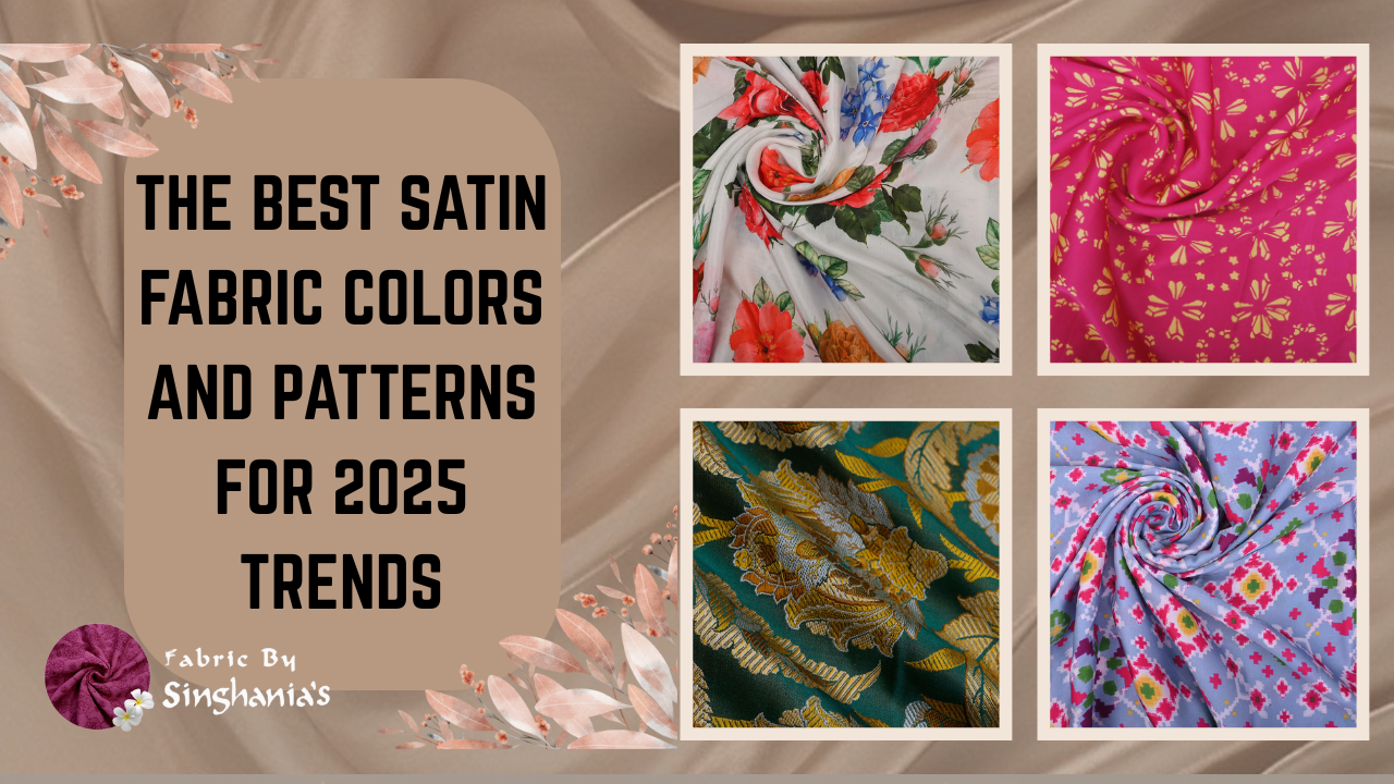 Trending Satin Shades and Prints for 2025 Fashion
