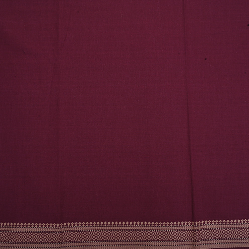 Athletic Maroon Cotton Fabric