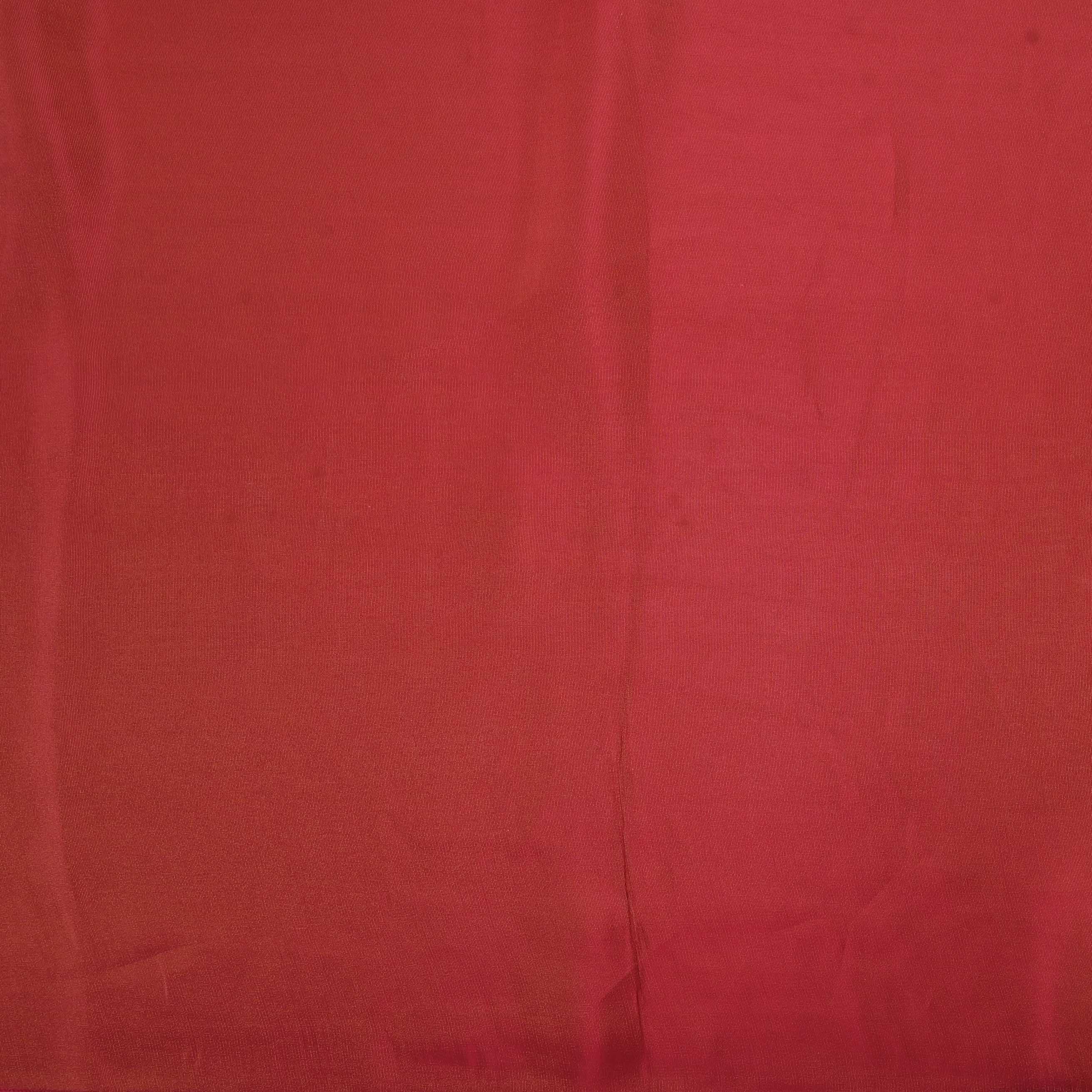 Carmine Red Two-Tone Tissue Fabric