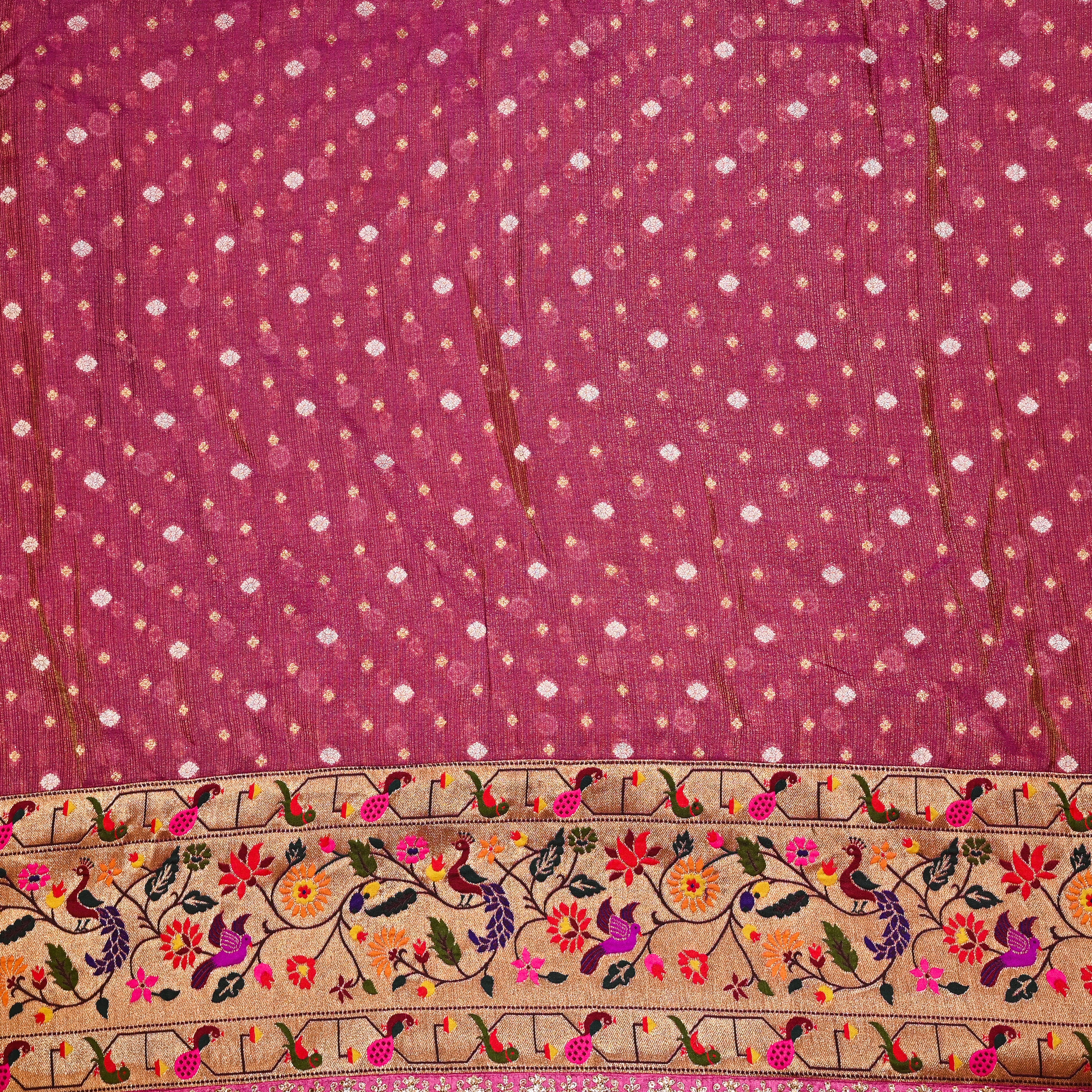 Thulian Pink Tissue Fabric