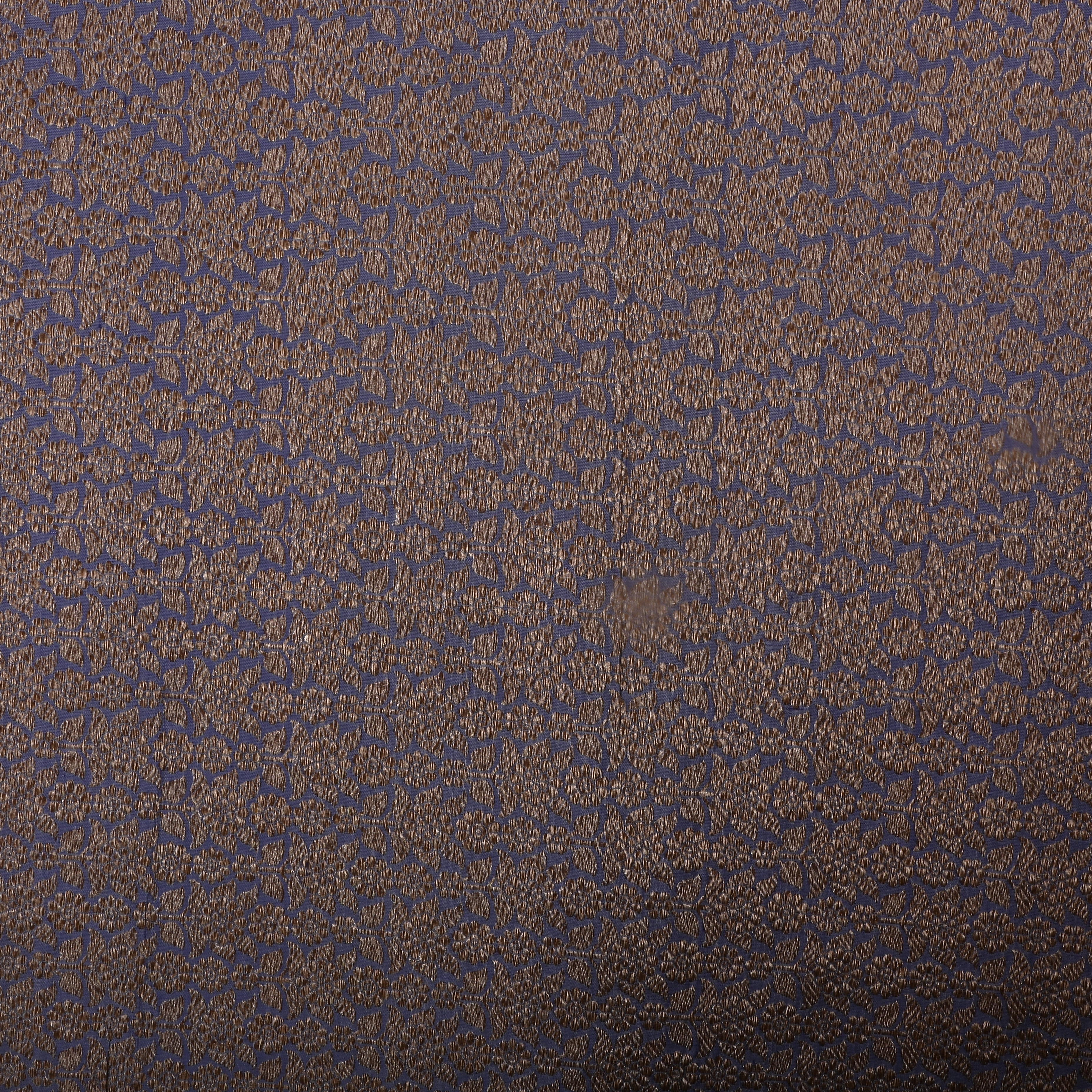 Mulled Wine Jamawar Silk Fabric With Brocades