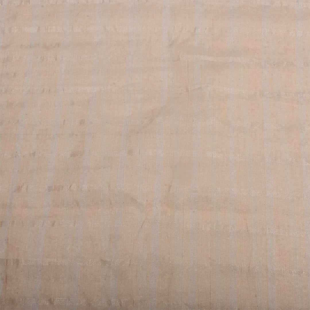 Light Gold Checks Pattern Fabric