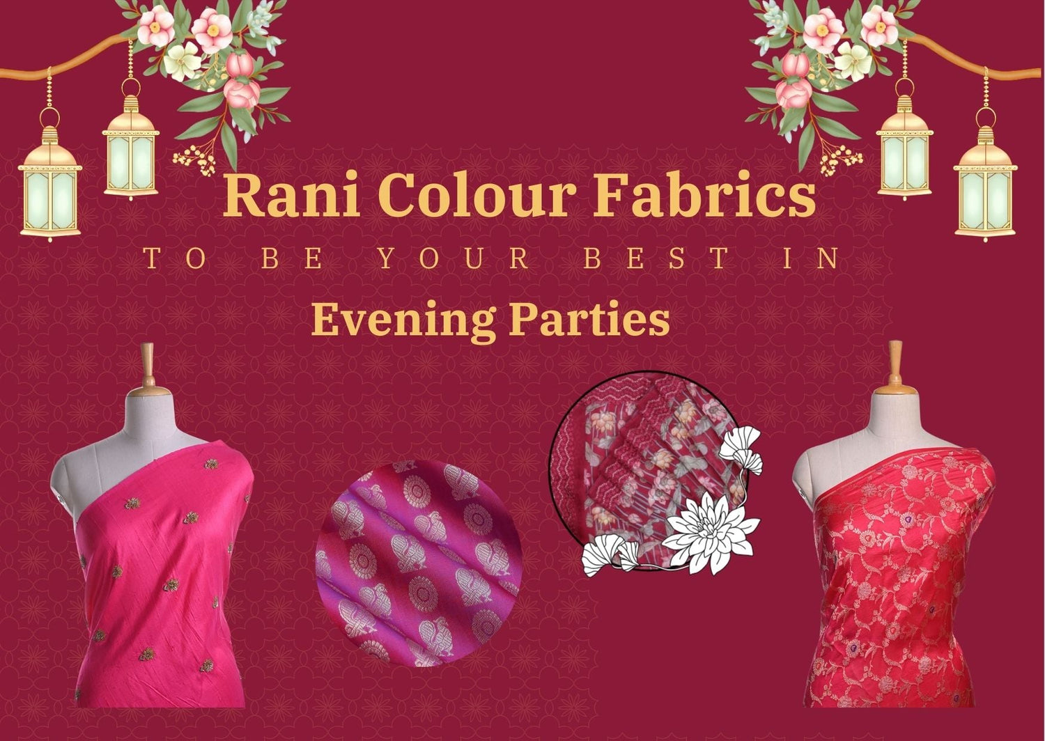 Rani Pink Fabrics