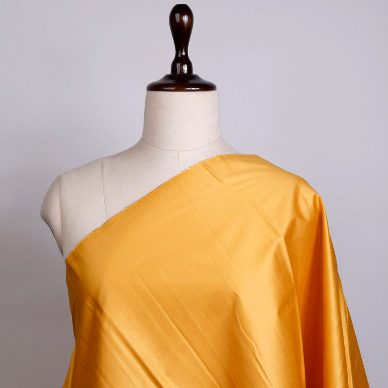 Hunyadi Yellow Plain Linen Fabric