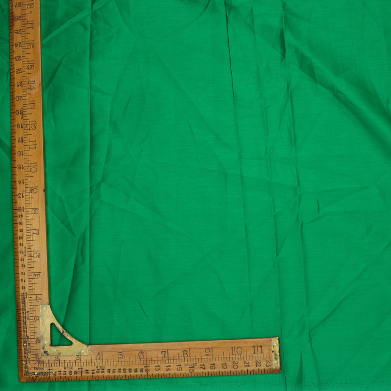 Emerald Green Plain Linen Fabric