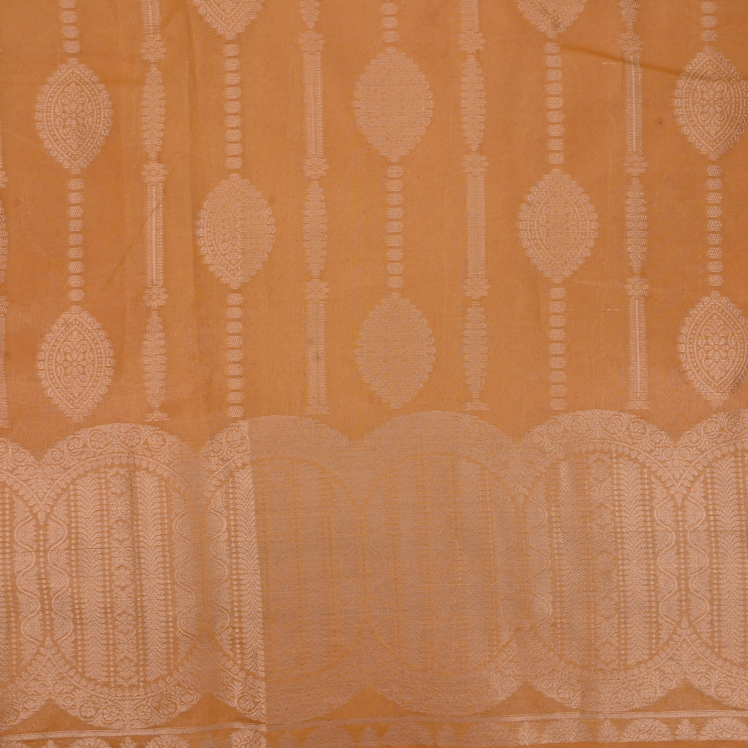 Peru Gold Tissue Fabric With Zari Weaving