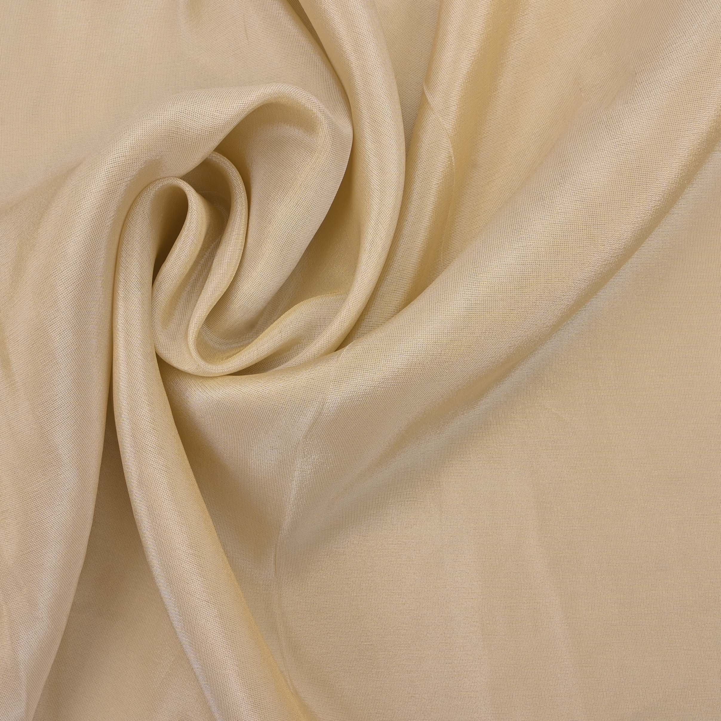 Champagne Gold Two-Tone Tissue Fabric