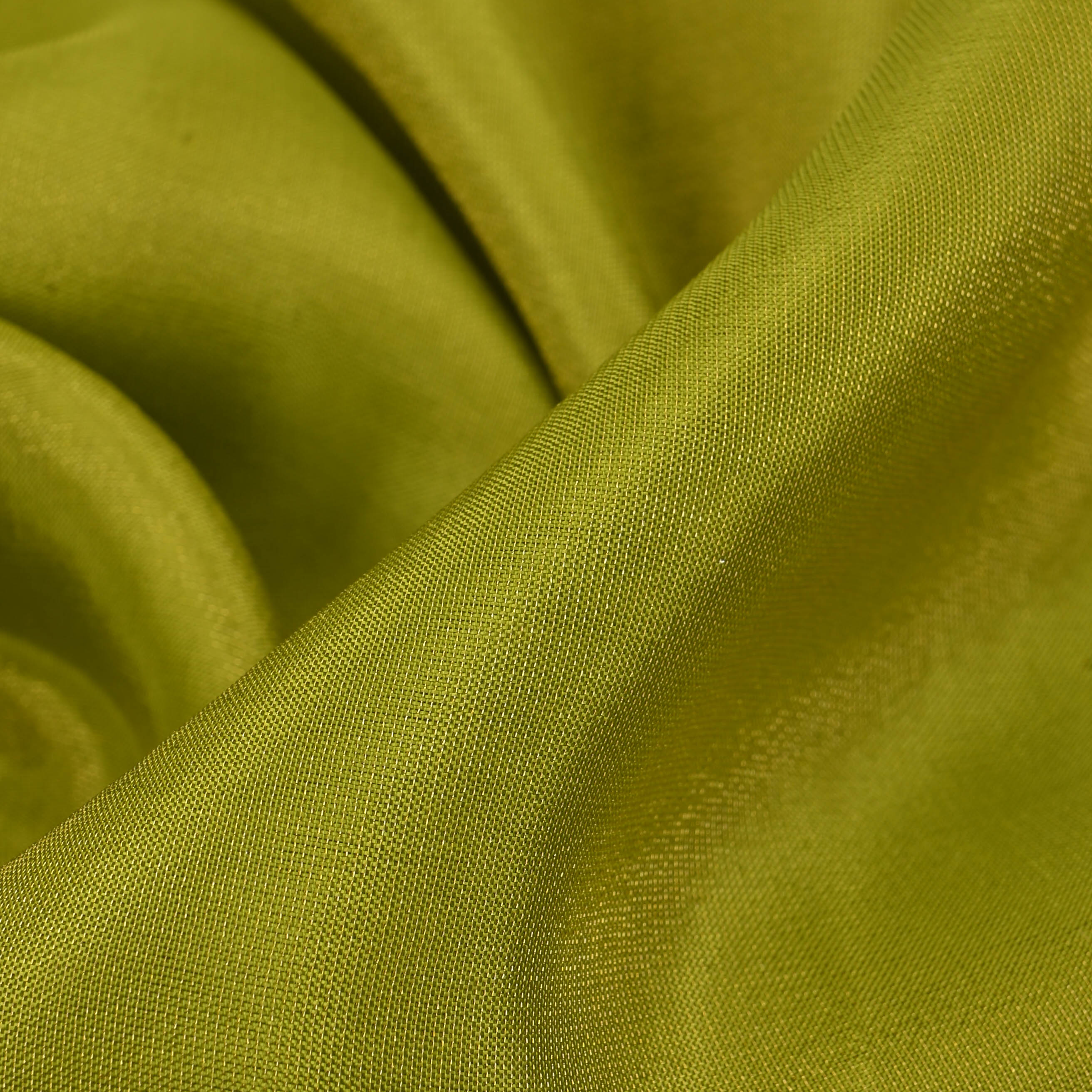 Mehendi Green Two-Tone Tissue Fabric