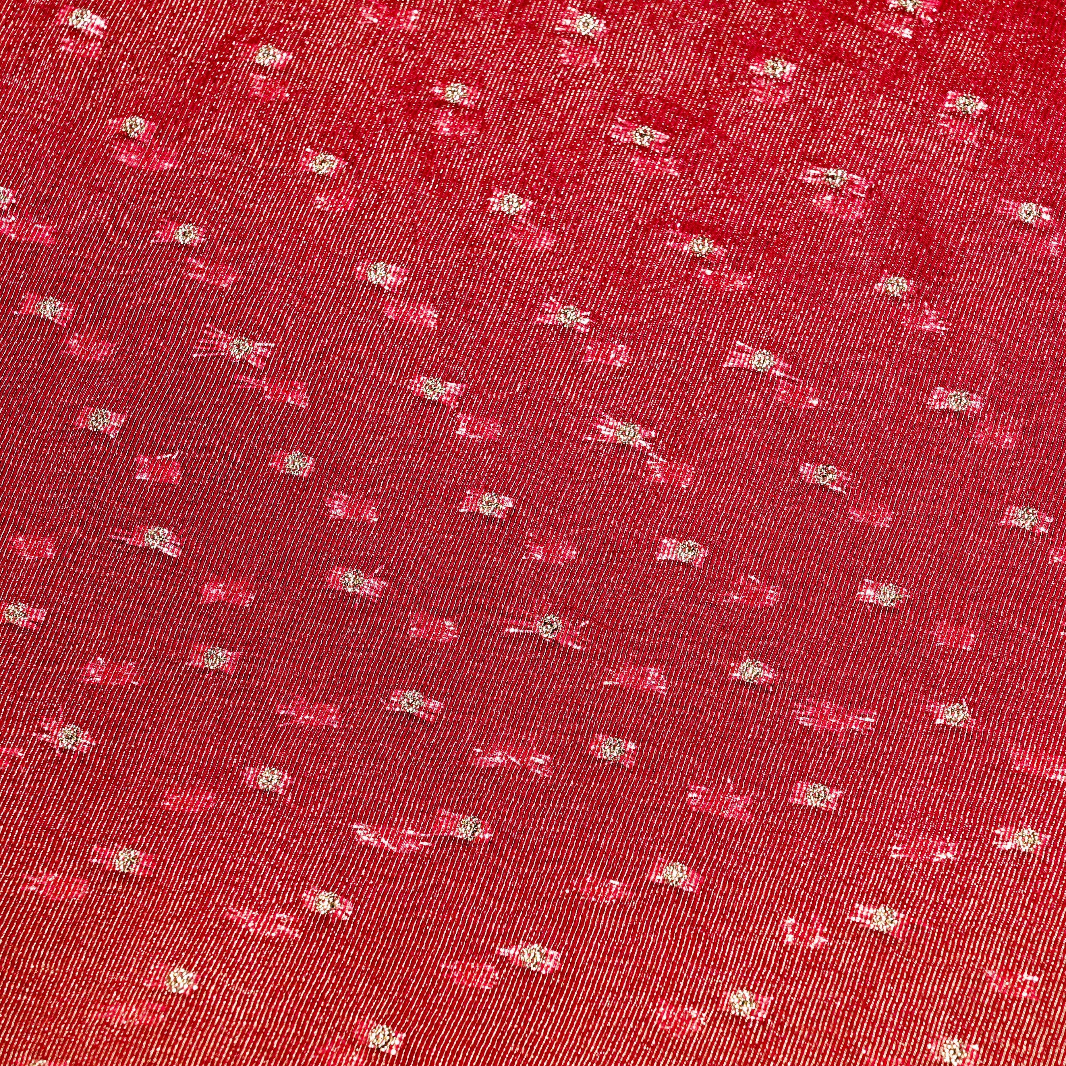 Strayberry Pink Banaras Fabric