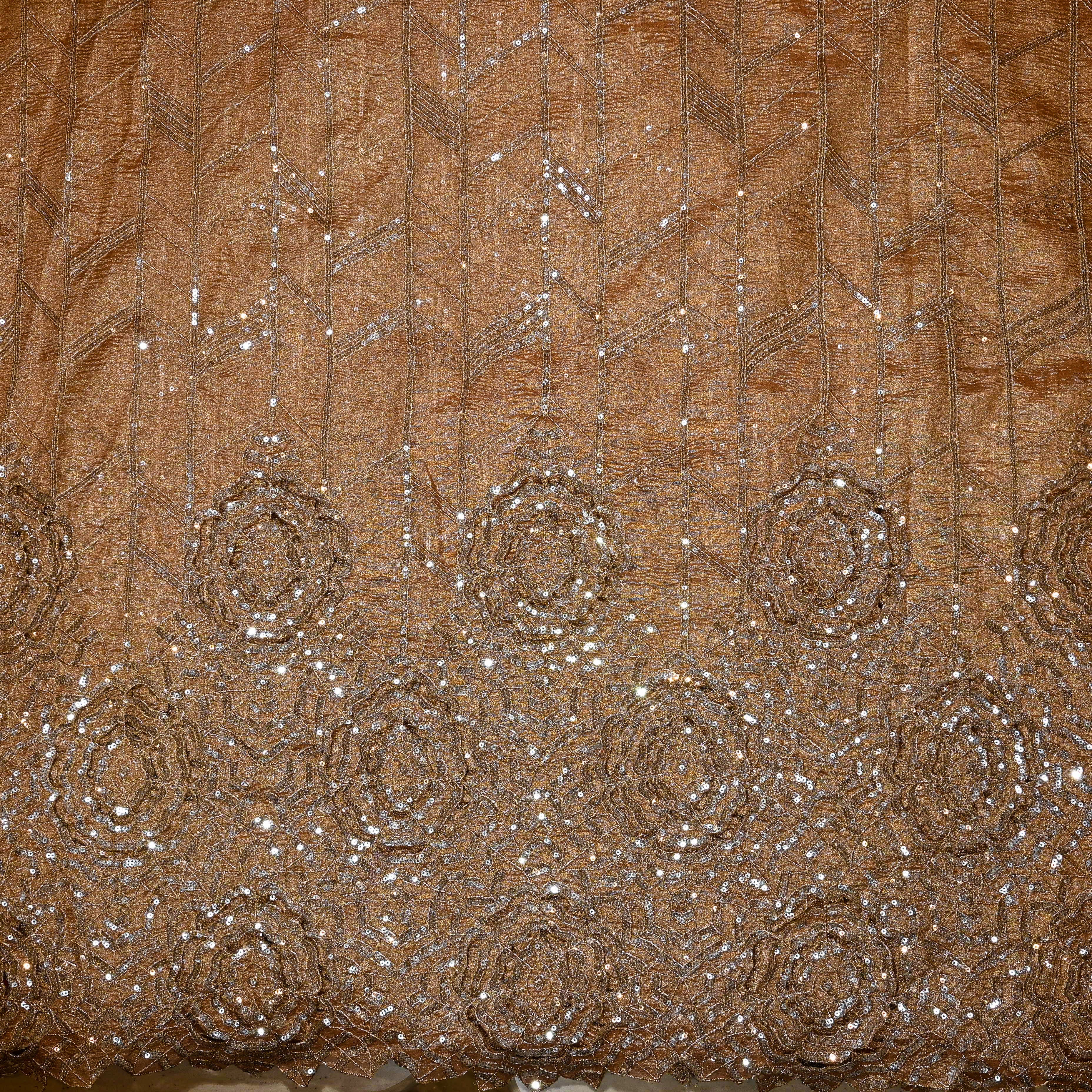 Tan Brown Tissue Fabrics