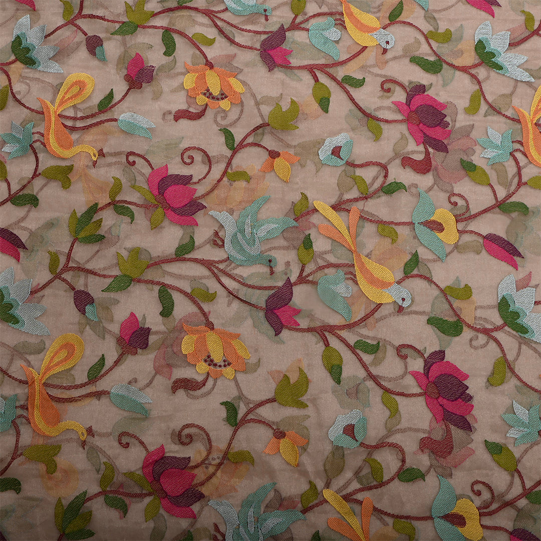 Sandrift Tissue Embroidered Fabric